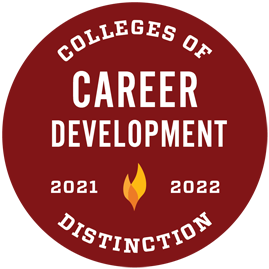 Colleges of Distinction Career Development 2021-2022