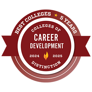 Best colleges, colleges of career development distinction 2024-2025, 5 years