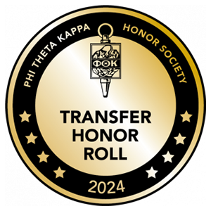 Phi theta kappa honor society, transfer honor roll 2024