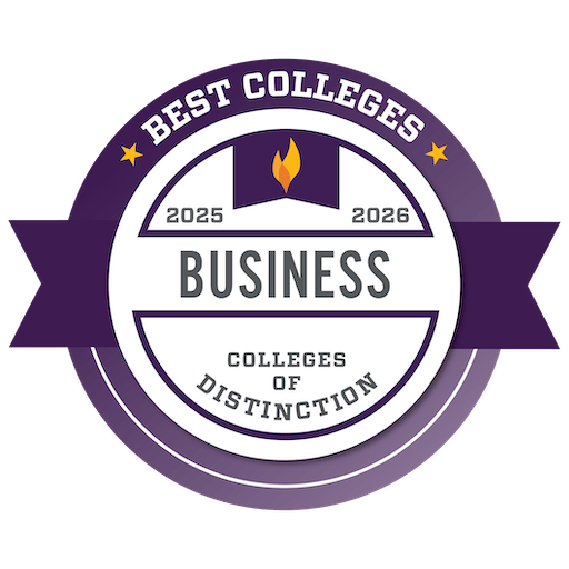 Best colleges, business colleges of distinction 2025-2026, 5 years